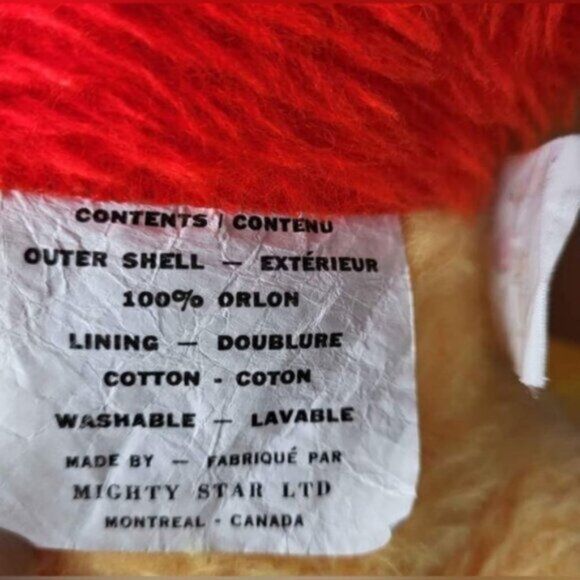 Vintage Winnie The Pooh Bear Plush 60s - Picture 6 of 10